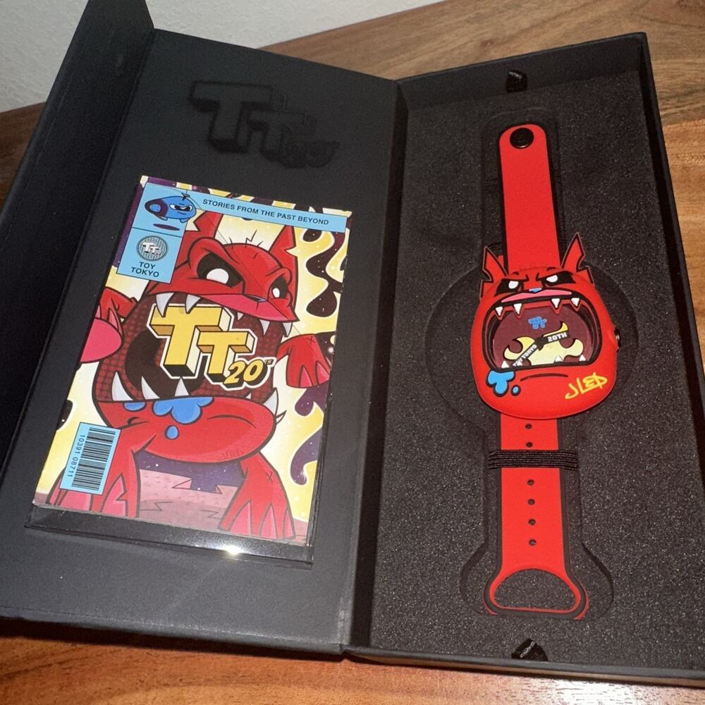 Toy Tokyo 20th Anniversary watch Fire Cat - Joe Ledbetter